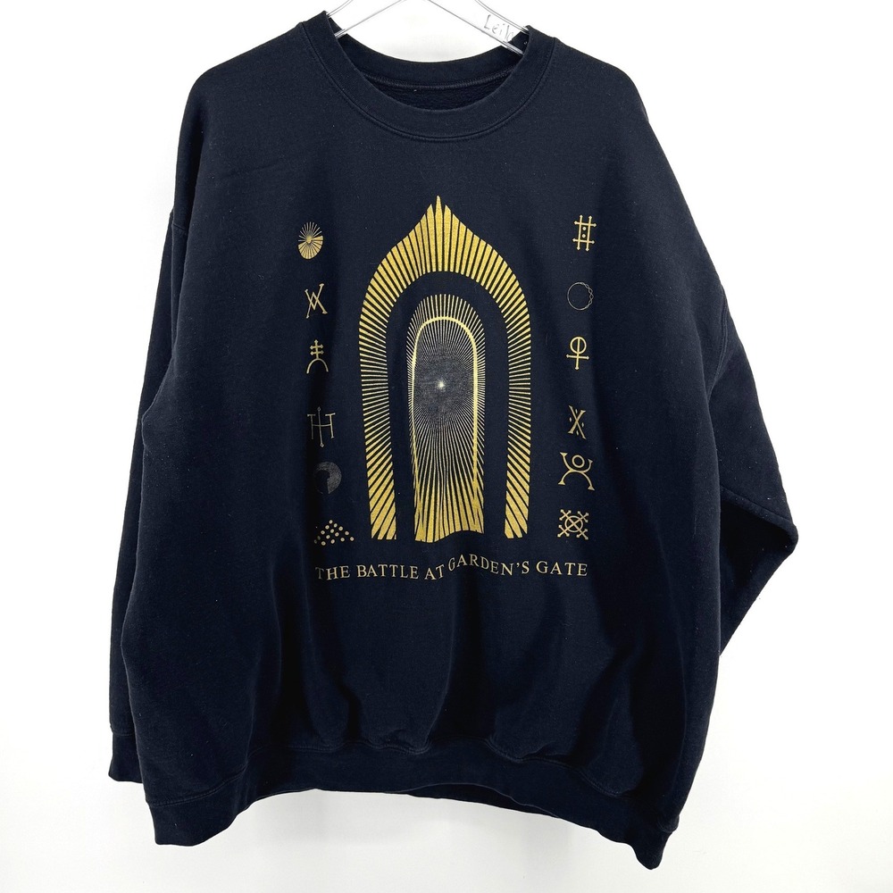 Greta Van Fleet Sweatshirt 2XL Black Battle at Garden's Gate Band Concert Merch